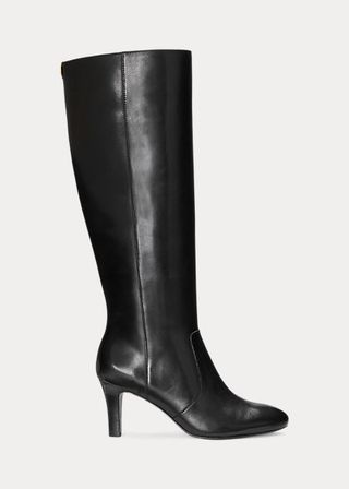 Ralph Lauren + Caelynn Burnished Leather Boot