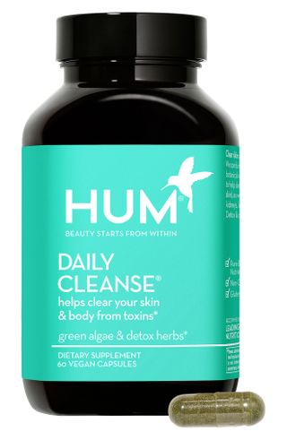 Hum Nutrition + Daily Cleanse Clear Skin and Body Detox Dietary Supplement