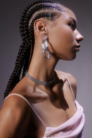 Urban Outfitters + Oversized Oval Chain Earring