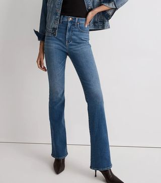 Madewell + Skinny Flare Jeans in Elevere Wash