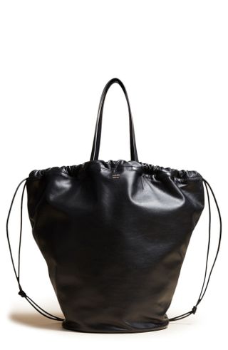 Khaite + Medium Osa Drawstring Leather Tote