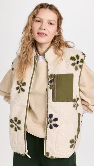 Mwl by Madewell + Mwl (Re)Sourced Sherpa Vest