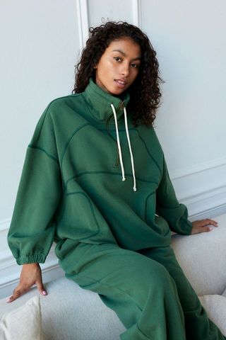 Out From Under + Hoxton Funnel Neck Oversized Sweatshirt