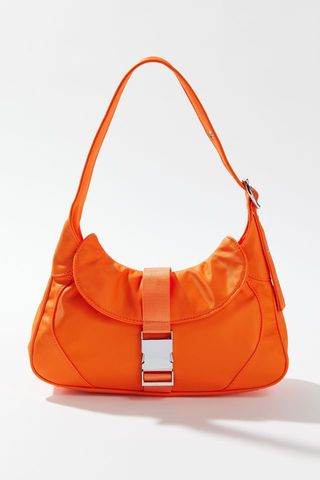 Silfen + Thea Buckled Shoulder Bag