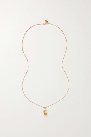 Crystal Haze Jewelry + Bunny Gold-Plated Necklace