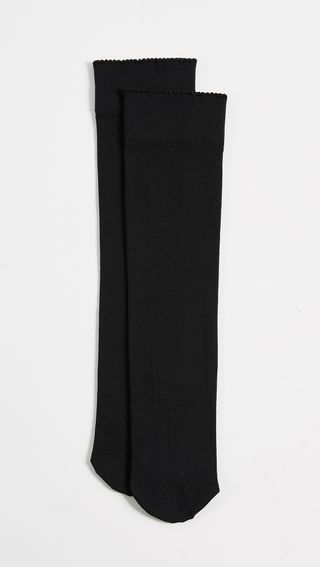 Wolford + Velvet De Luxe 50 Knee High Socks