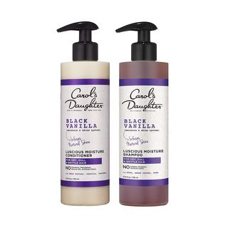 Carol's Daughter + Black Vanilla Curly Hair Sulfate Free Shampoo and Conditioner Set