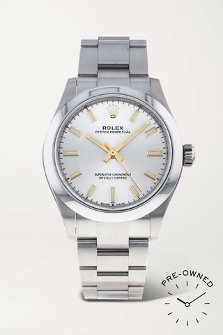 Rolex + Pre-Owned 2020 Oyster Perpetual Automatic 31mm Oystersteel Watch
