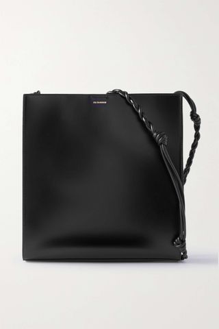 Jil Sander + Tangle Small Leather Shoulder Bag