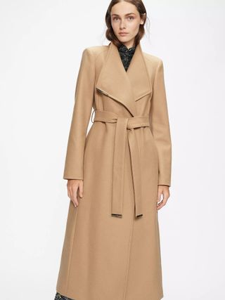 Ted Baker + Rosell Wool and Cashmere Blend Long Coat