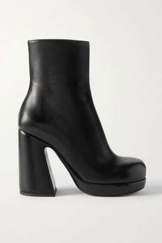 Proenza Schouler + Forma Leather Platform Ankle Boots