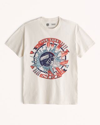 Abercrombie & Fitch + Vintage New York Giants Graphic Tee