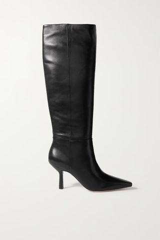 Porte & Paire + Leather Knee Boots