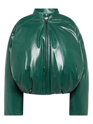 Loewe + Padded Leather Bomber Jacket