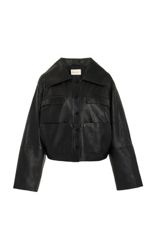 Loulou Studio + Relaxed Leather Jacket