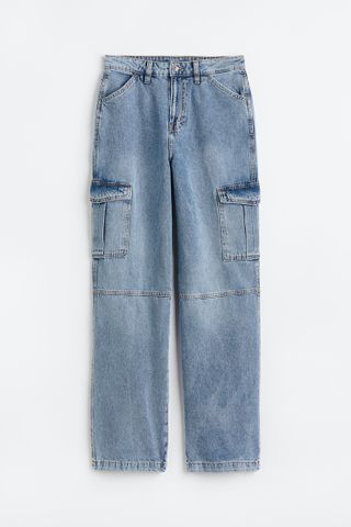 H&M + 90s Baggy High Cargo Jeans