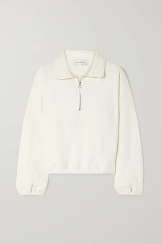 Ninety Percent + + Net Sustain Skylar Organic Cotton-Jersey Sweatshirt
