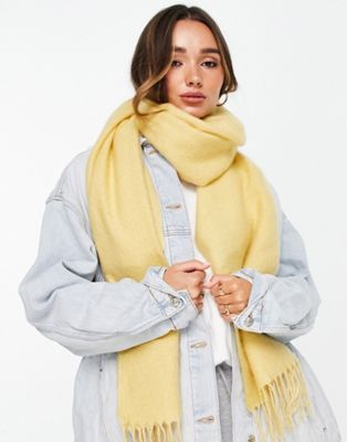 ASOS Design + Supersoft Scarf With Tassels