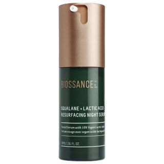 Biossance + Squalane + 10% Lactic Acid Resurfacing Night Serum