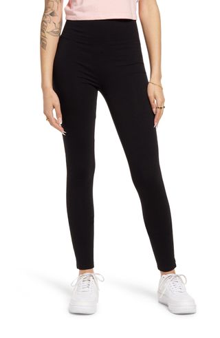 BP + Classic High Waist Organic Cotton Blend Leggings