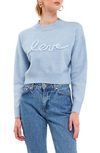 Endless Rose + Love Chenille Sweater