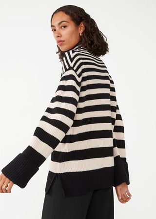 & Other Stories + Oversized Turtleneck Knit Sweater