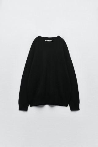 Zara + 100% Cashmere Knit Sweater