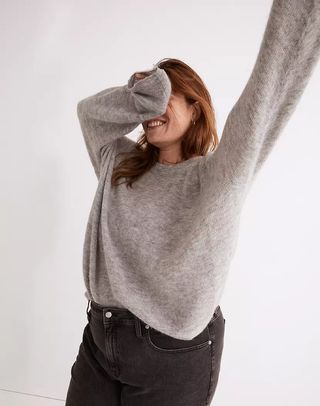 Madewell + Plus Elliston Crop Pullover Sweater