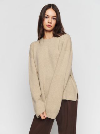 The Reformation + Enda Regenerative Wool Sweater