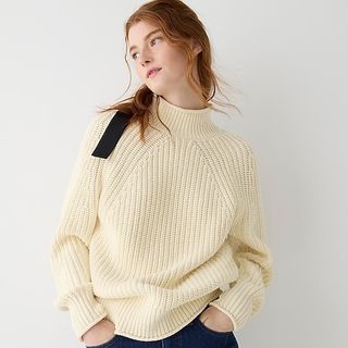 J.Crew + Relaxed Rollneck Cweater