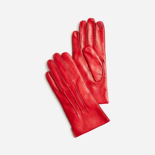 J.Crew + Italian Leather Touchscreen Gloves