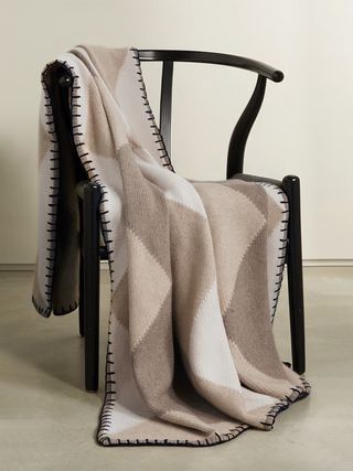 Khaite + Delancey Argyle Cashmere Blanket