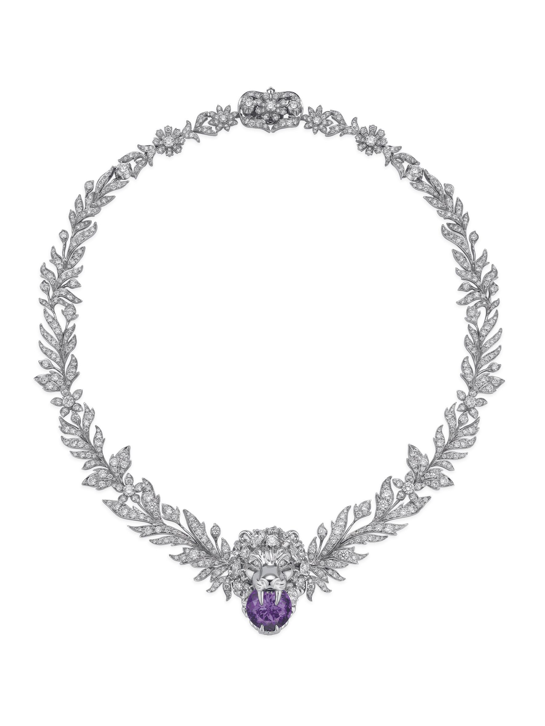 This Dazzling Gucci Necklace Took 300 Hours to Make Who What Wear