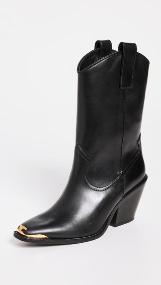 Tory Burch + Western Mid Boots 75mm