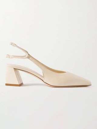 Aeyde + Polly Leather Slingback Pumps