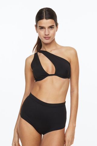 H&M + Asymmetric Bikini Top