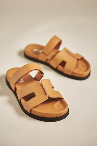 Bibi Lou + Cutout Slide Sandals