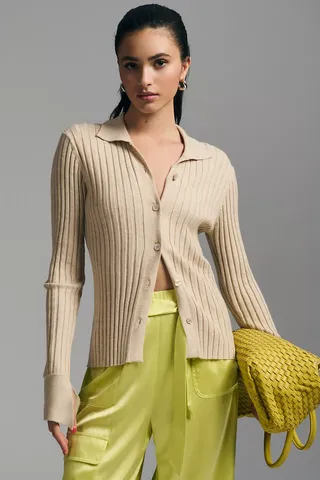 Lea & Viola + Bell-Sleeve Sweater