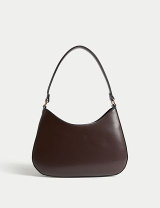 M&S Collection + Faux Leather Underarm Bag