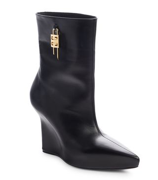 Givenchy + G Lock Wedge Bootie