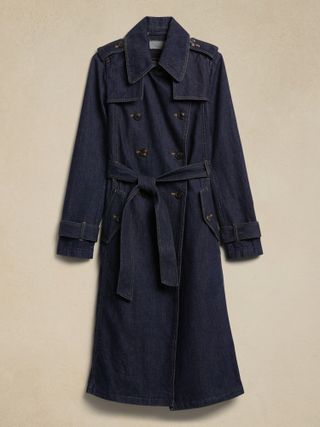 Banana Republic + Uma Denim Trench Coat