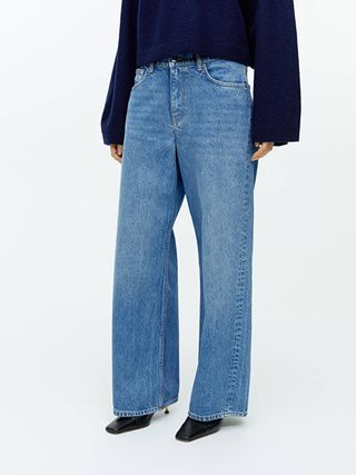 Arket + Wide Full Length Non-Stretch Jeans