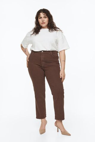 H&M + Mom Ultra High Ankle Jeans