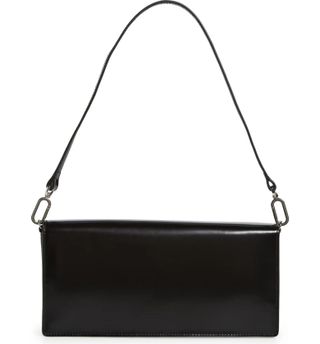 Cos + Leather Baguette Shoulder Bag