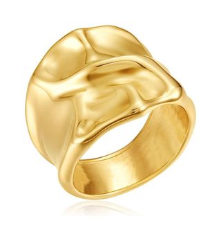 Yaduda + Chunky Gold Ring