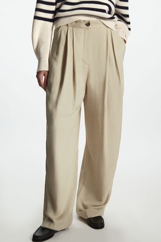 COS + Relaxed-Fit Tailored Trousers