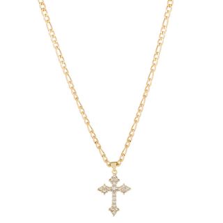 West Angel Jewelry + The Pave Cross Necklace