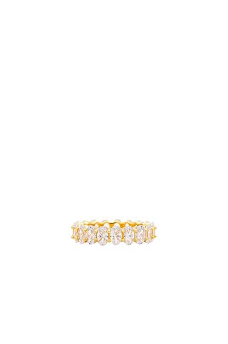 The M Jewelers + Oval Cut Eternity Band Ring