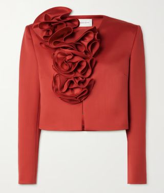 Magda Butrym + Embellished Wool Jacket