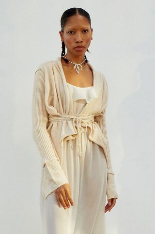 Urban Outfitters + UO Ava Waterfall Tied Cardigan